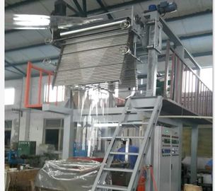 China Monolayer durável máquina fundida do filme, máquina de sopro giratória para o filme do PVC fornecedor